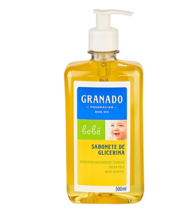 Sabonete Líquido Granado Bebê Glicerina 500ml – Limpeza Suave para Bebês