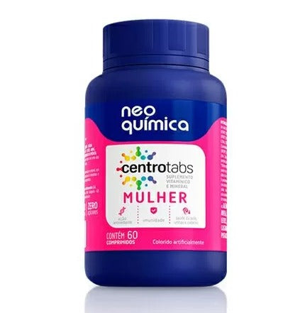 Vitamina Neo Química Mulher 60 Comprimidos – Suplemento de Vitaminas e Minerais