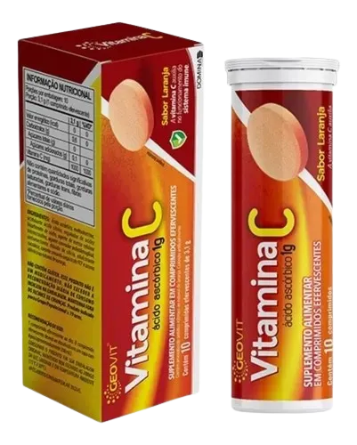 Vitamina C Geovit 10 Comprimidos Efervescentes