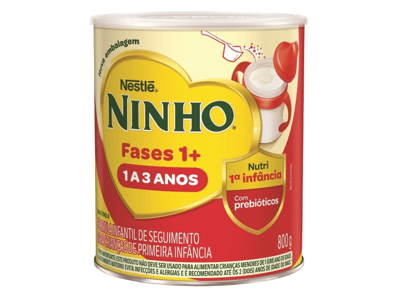 LEITE NINHO FASES 1+ 800G 7891000062661