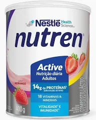 Nutren Active Morango 400g Nestlé 7891000234204