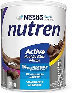 NUTREN ACTIVE CHOCOLATE 400G 7891000234105