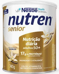 Nutren Senior Baunilha 740g Nestlé 7891000287736