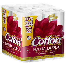Papel Higiênico Cotton 30m 12 Rolos Softys Brasil 7896301802923