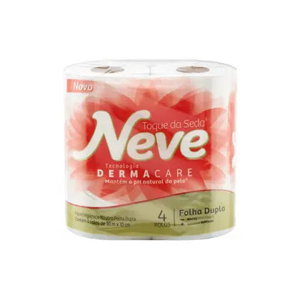 Papel Higiênico Neve Folha Dupla 30m 4 Rolos Suzano 7891172421174