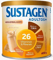 Sustagen Adultos+ Banana 400g 7898941911010