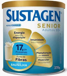 Sustagen Senior Adulto 50+ Baunilha 370g 7898941911294