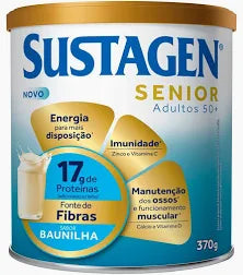 Sustagen Senior Adulto 50+ Baunilha 370g 7898941911294