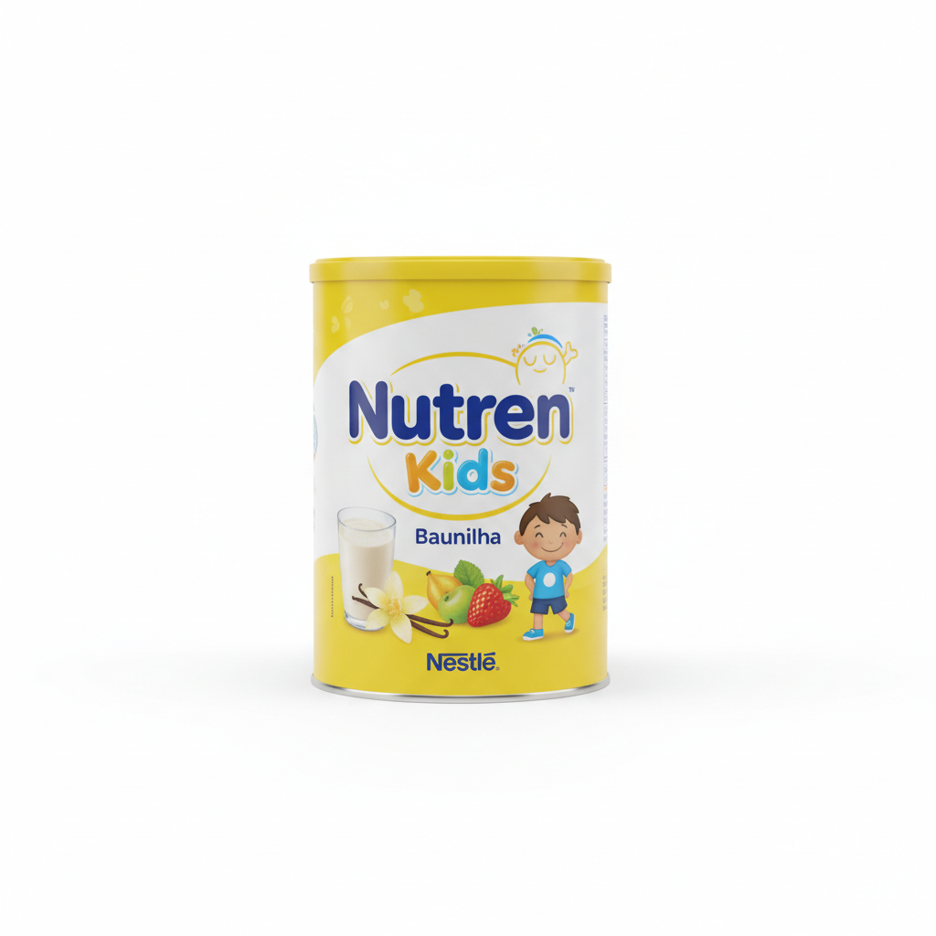 Nutren Kids Baunilha 350g - Complemento Alimentar Infantil Nestlé